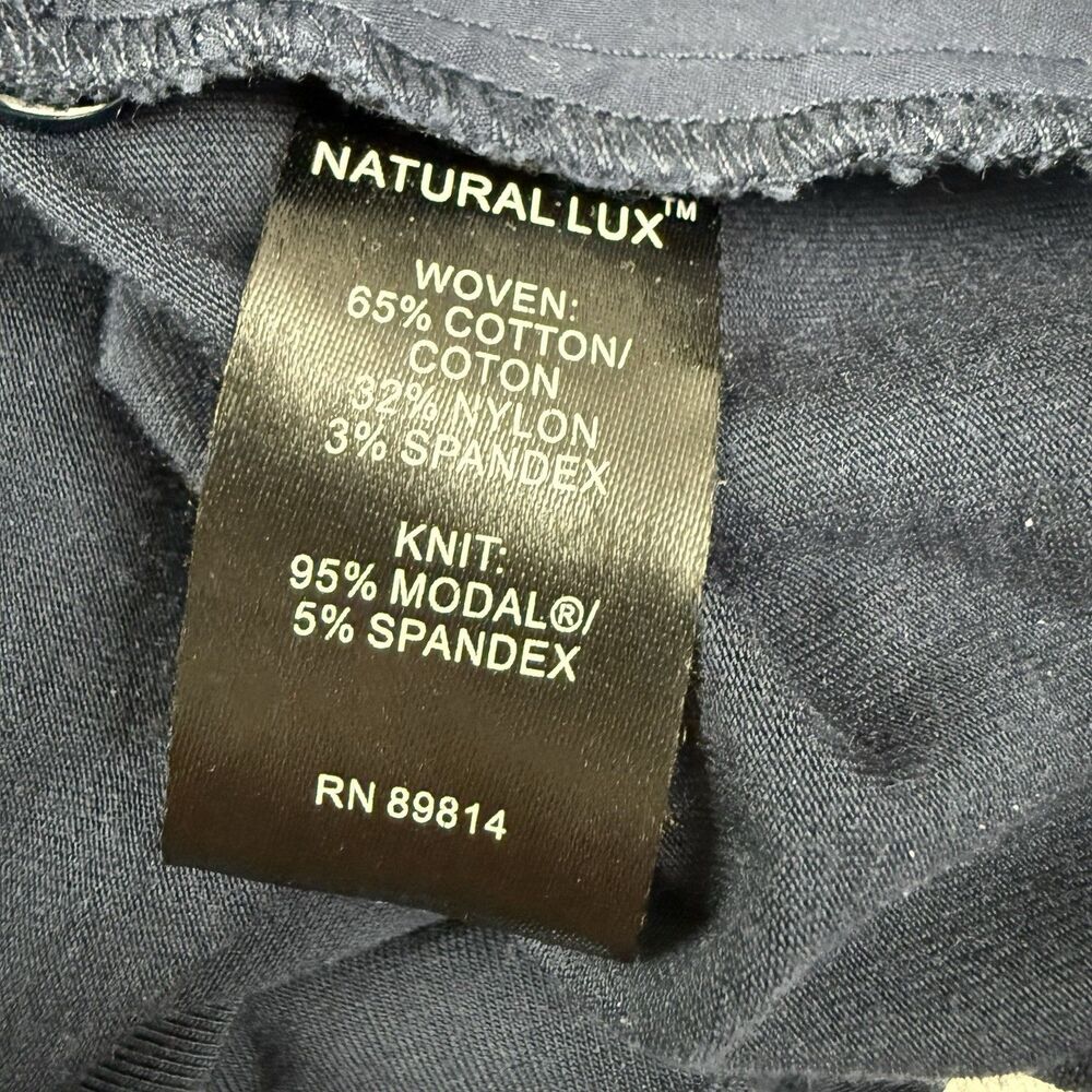 Stella Carakasi Tiburon Tunic Shirt Dress Women M Blue Oversized Natural Lux - Picture 5 of 10